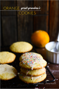 Soft Orange Cookies- A family heritage recipe infused with fresh orange flavor. #cookies | Jellibean Journals