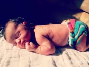 keep baby from scratching himself