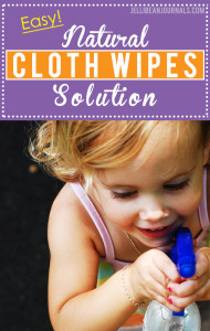 Natural (and cheap!) cloth baby wipes solution | Jellibeanjournals.com