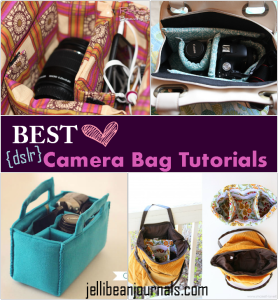 Best DSLR Camera Bag Tutorials #dslr #camerabag | JellibeanJournals.com