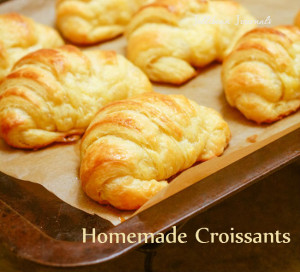 Homemade Croissants. Buttery, flaky and downright YUM! | JellibeanJournals.com