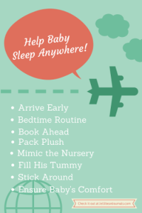 Help Baby Sleep Anywhere! #parenting tips | JellibeanJournals.com