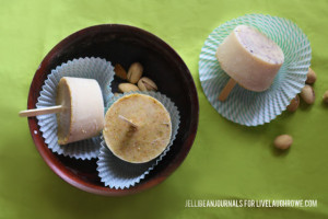 Pistachio peanut popsicles - Jellibean Journals