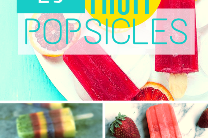 Summertime FRUIT Popsicle recipes! Get ready to make your freezer into a popsicle factory this summer. | Jellibeanjournals.com