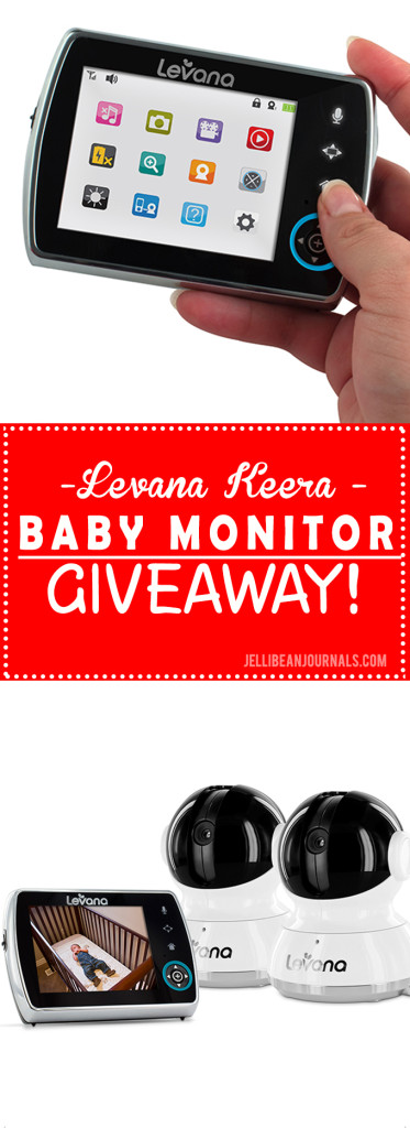 Levana Keera Baby Monitor Review and Giveaway| Jellibeanjournals.com