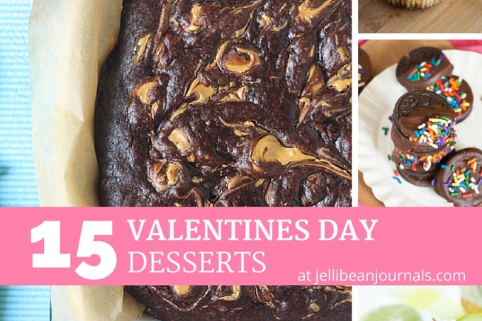 15 Valentine's Day Desserts at Jellibeanjournals.com