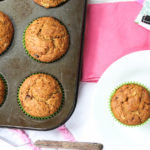 Banana Chocolate Chip Muffins- so tender and loaded with CHOCOLATE! Jellibeanjournals.com