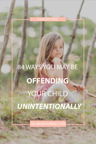 Deepen your relationship with your child | Jellibeanjournals.com