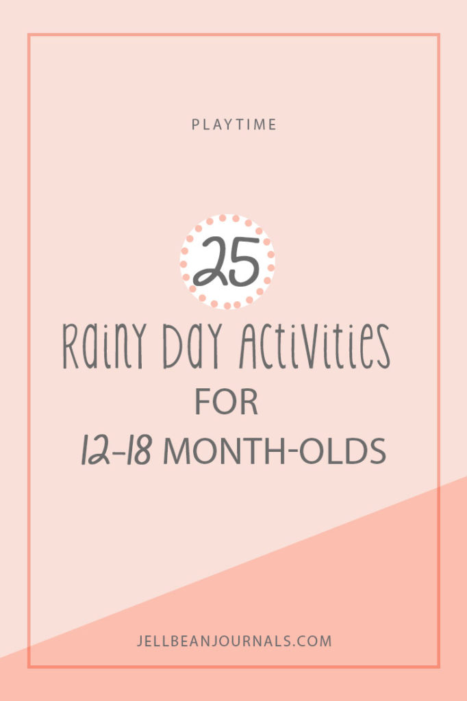 Awesome and totally doable activities to do with your baby indoors | Jellibeanjournals.com